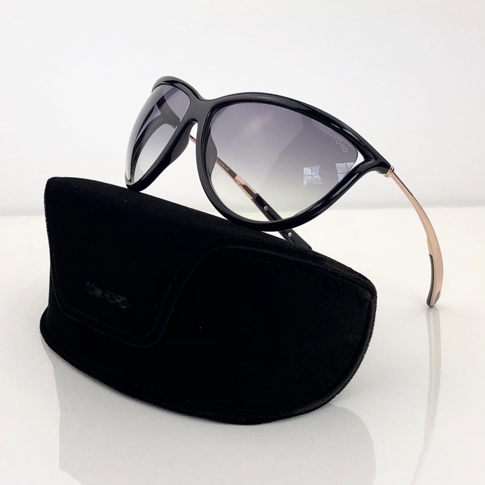 New TOM FORD Tammy Cat Eye Sunglasses - Picture 3 of 16